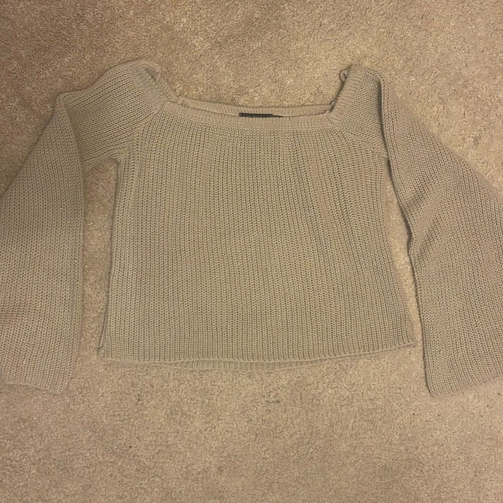 Tan Knitted Sweater